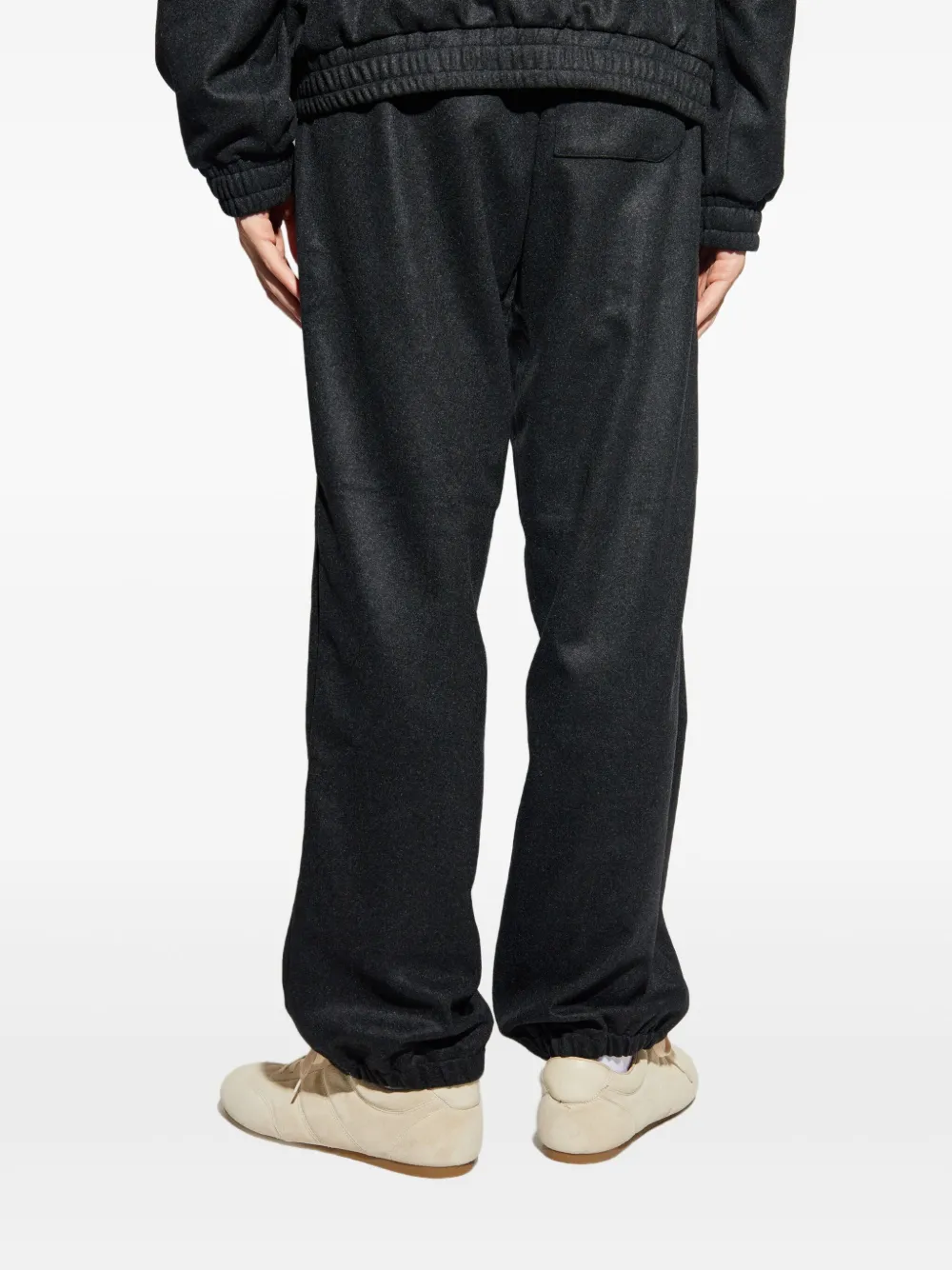 FENDI Kasjmier trainingsbroek met rits Grijs
