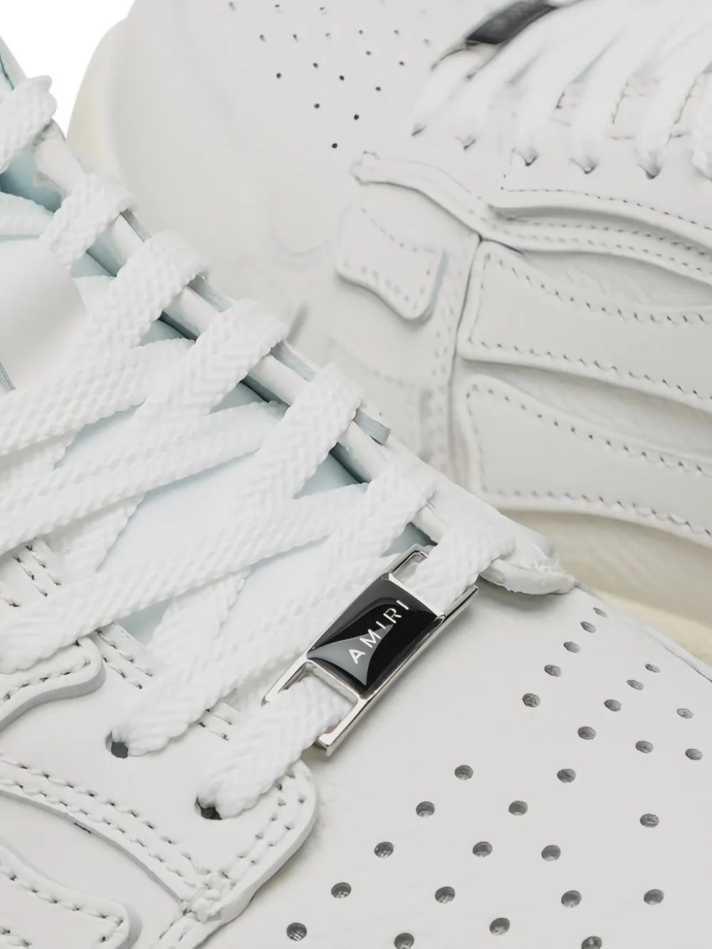 Amiri Skel Sneakers In White