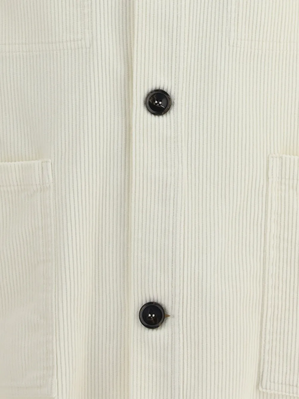 Cruna Corduroy Patch-pockets Jacket In Neutral