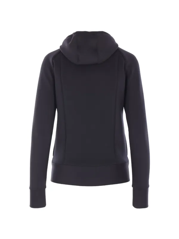 Valentino Garavani Vロゴ ジップアップ パーカー | ブラック