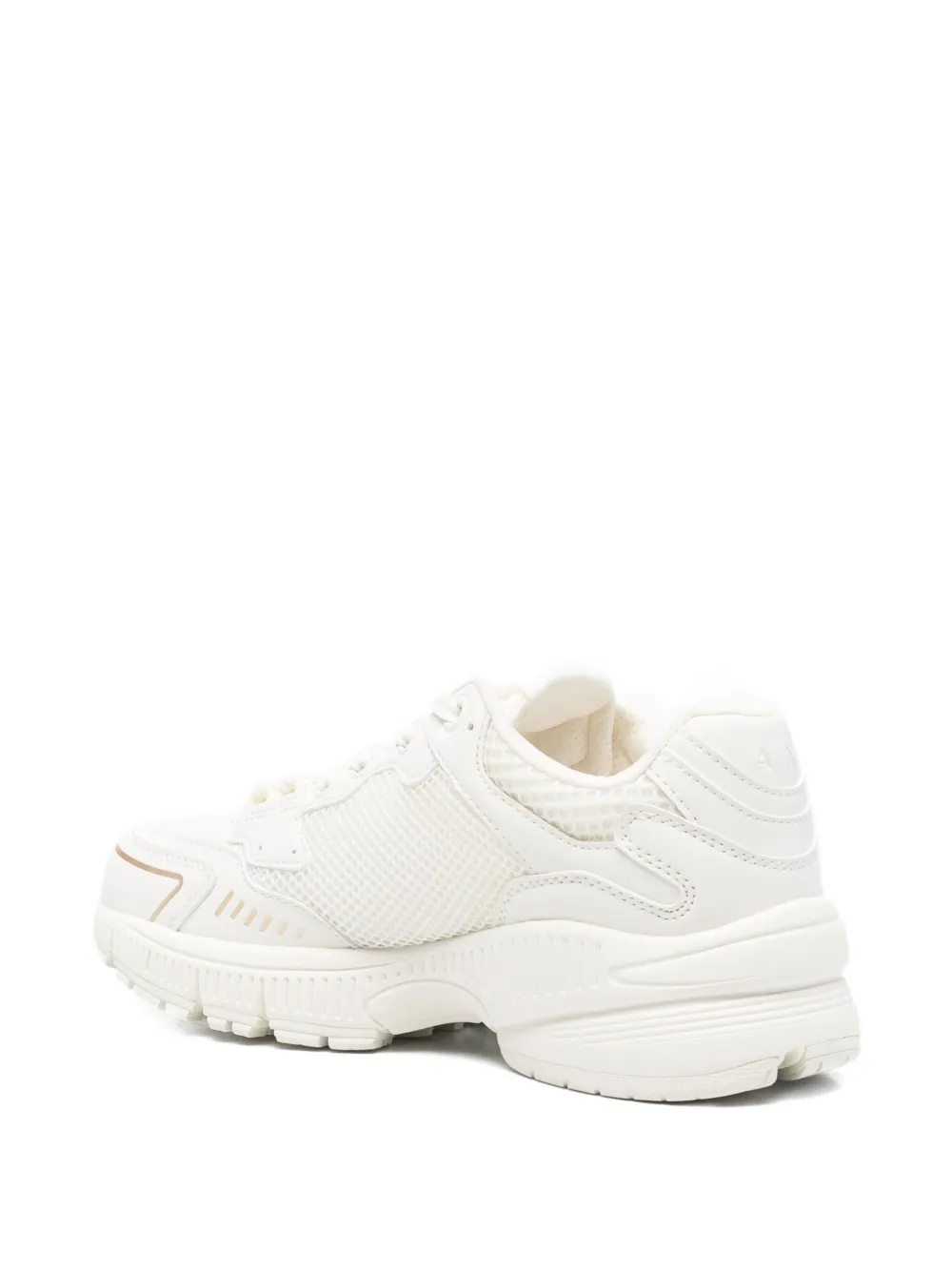 Armani Exchange Low-top sneakers met vlakken en logo Wit