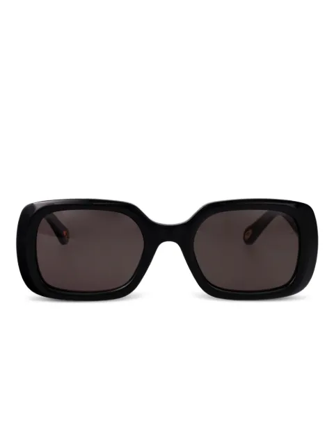 Chloé rectangle logo sunglasses
