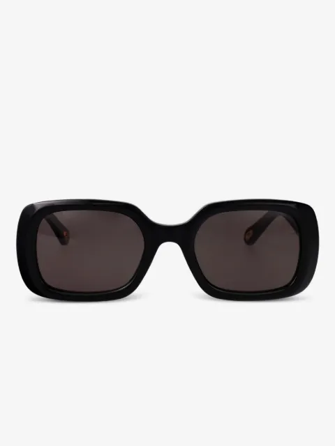 Chloé rectangle logo sunglasses