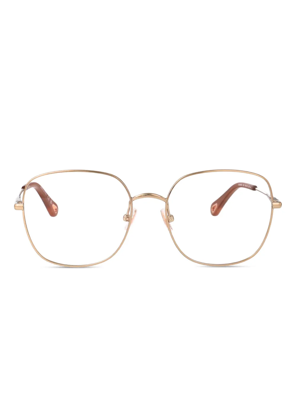 Chloé Eyewear round-frame glasses | Gold | Image 1