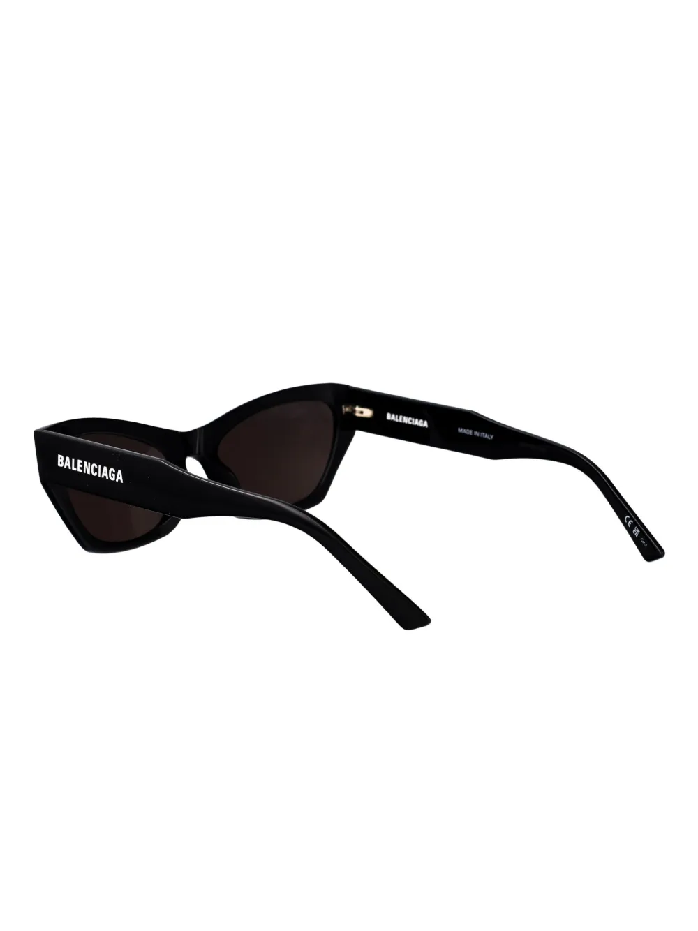 Balenciaga Eyewear Zonnebril met logoprint Zwart