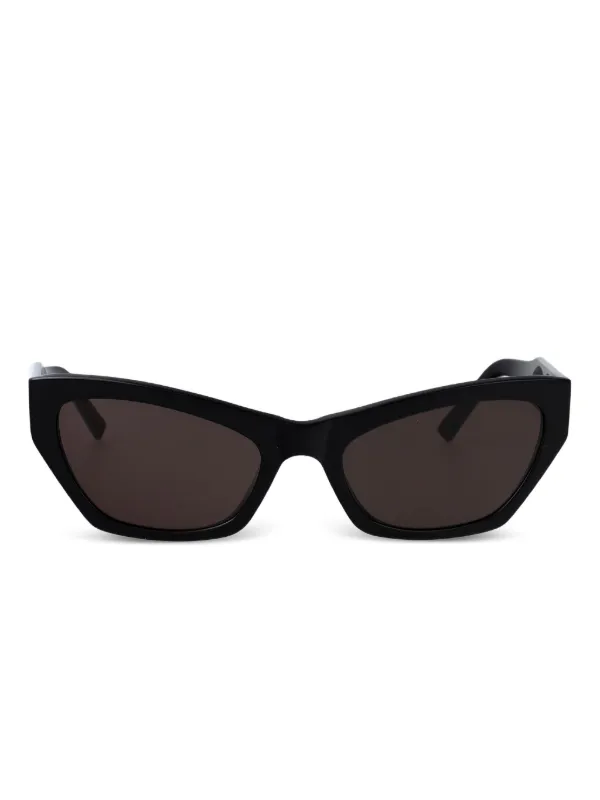 Balenciaga Eyewear ロゴ サングラス | ブラック | FARFETCH JP