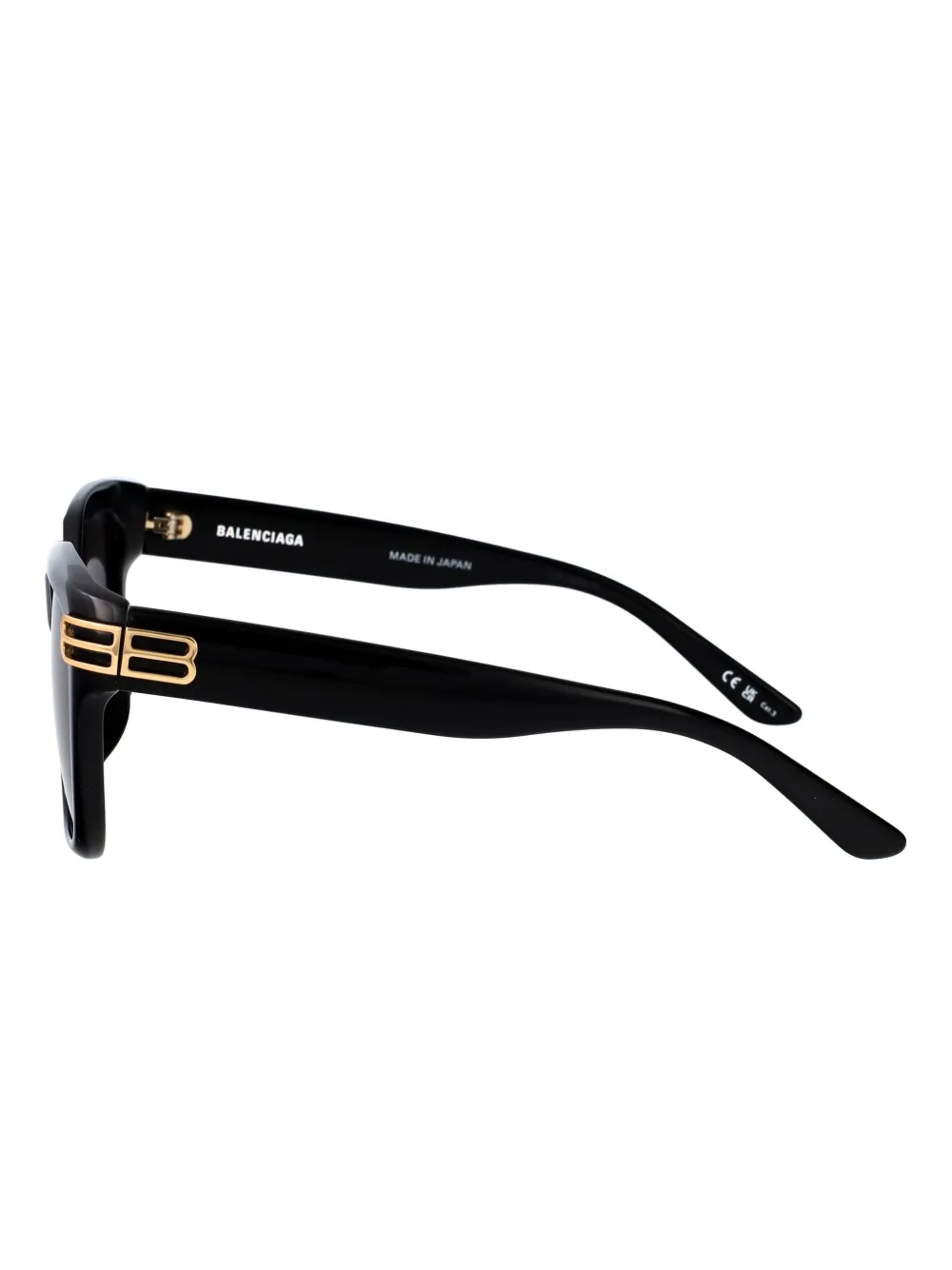 Balenciaga Eyewear Zonnebril met vierkant montuur en BB-logo Zwart