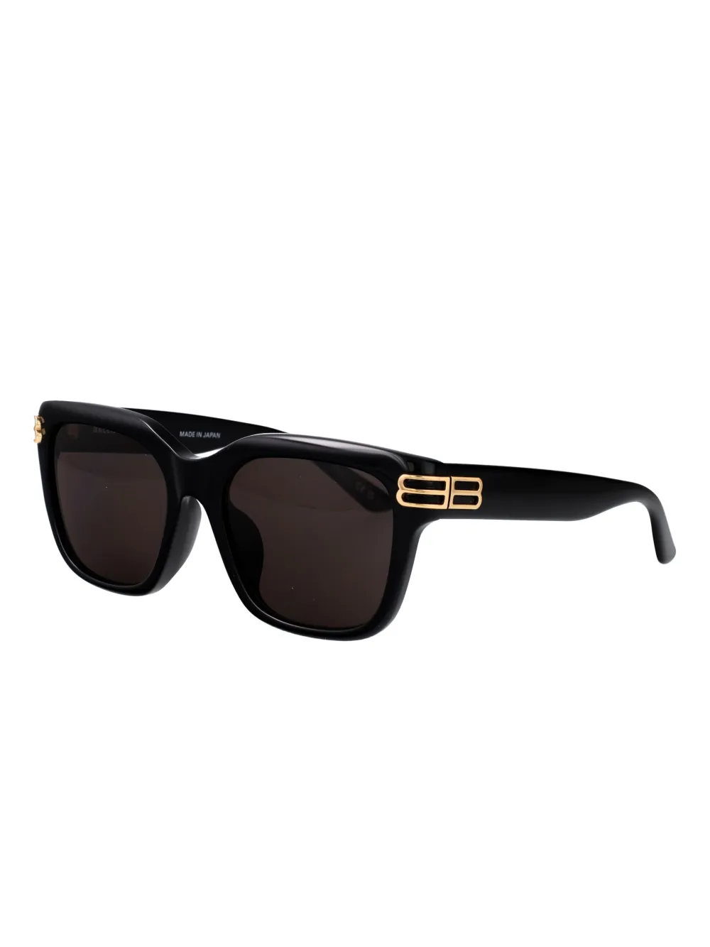 Balenciaga Eyewear BB-logo square-frame sunglasses - Zwart