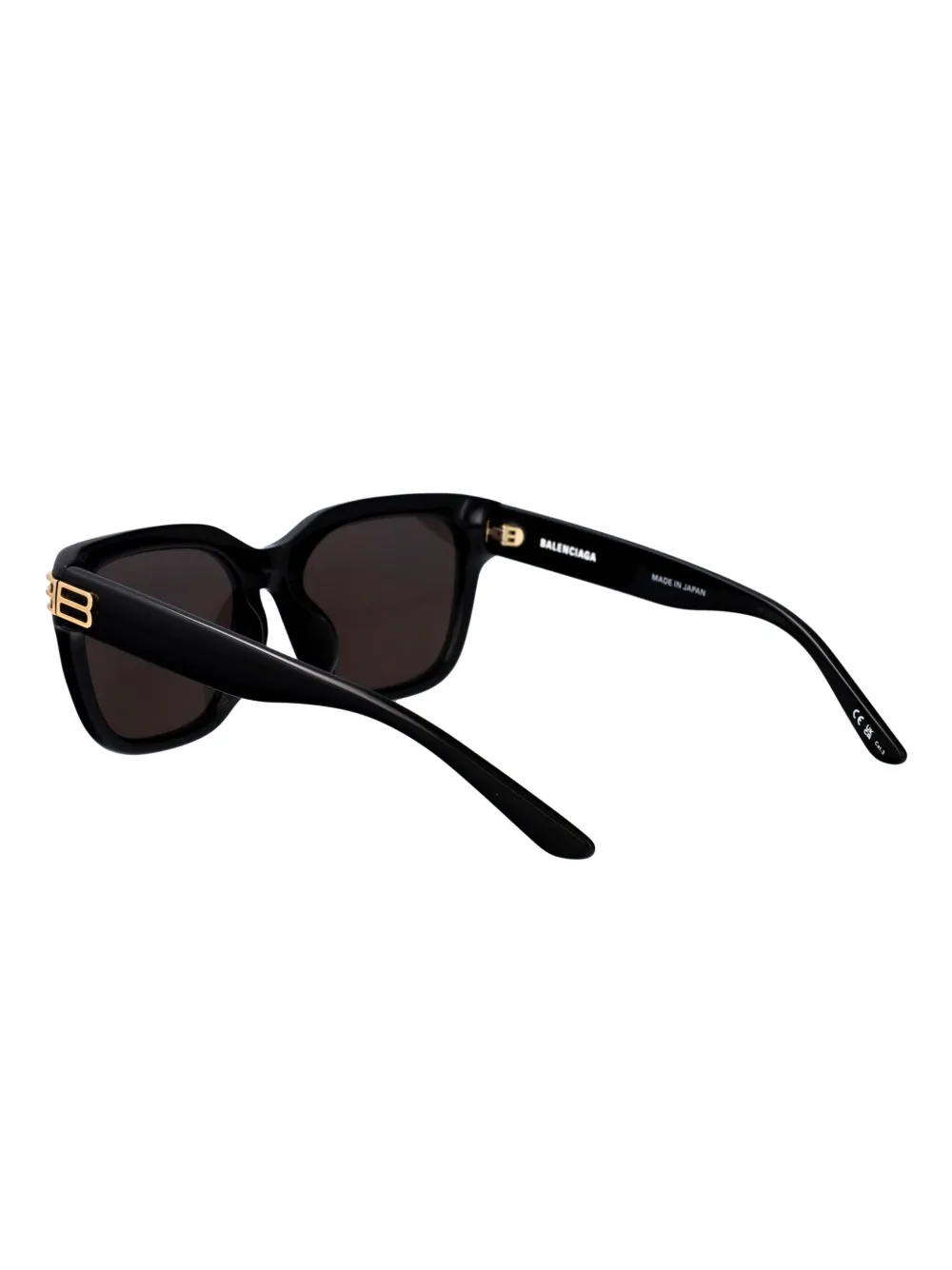 Balenciaga Eyewear Zonnebril met vierkant montuur en BB-logo Zwart