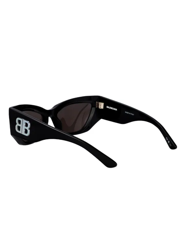 Balenciaga Eyewear bbロゴ ジオメトリックフレーム サングラス