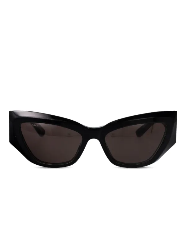 Balenciaga Eyewear bbロゴ ジオメトリックフレーム サングラス