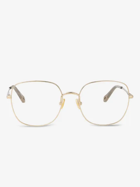 Chloé Eyewear metal geometric glasses