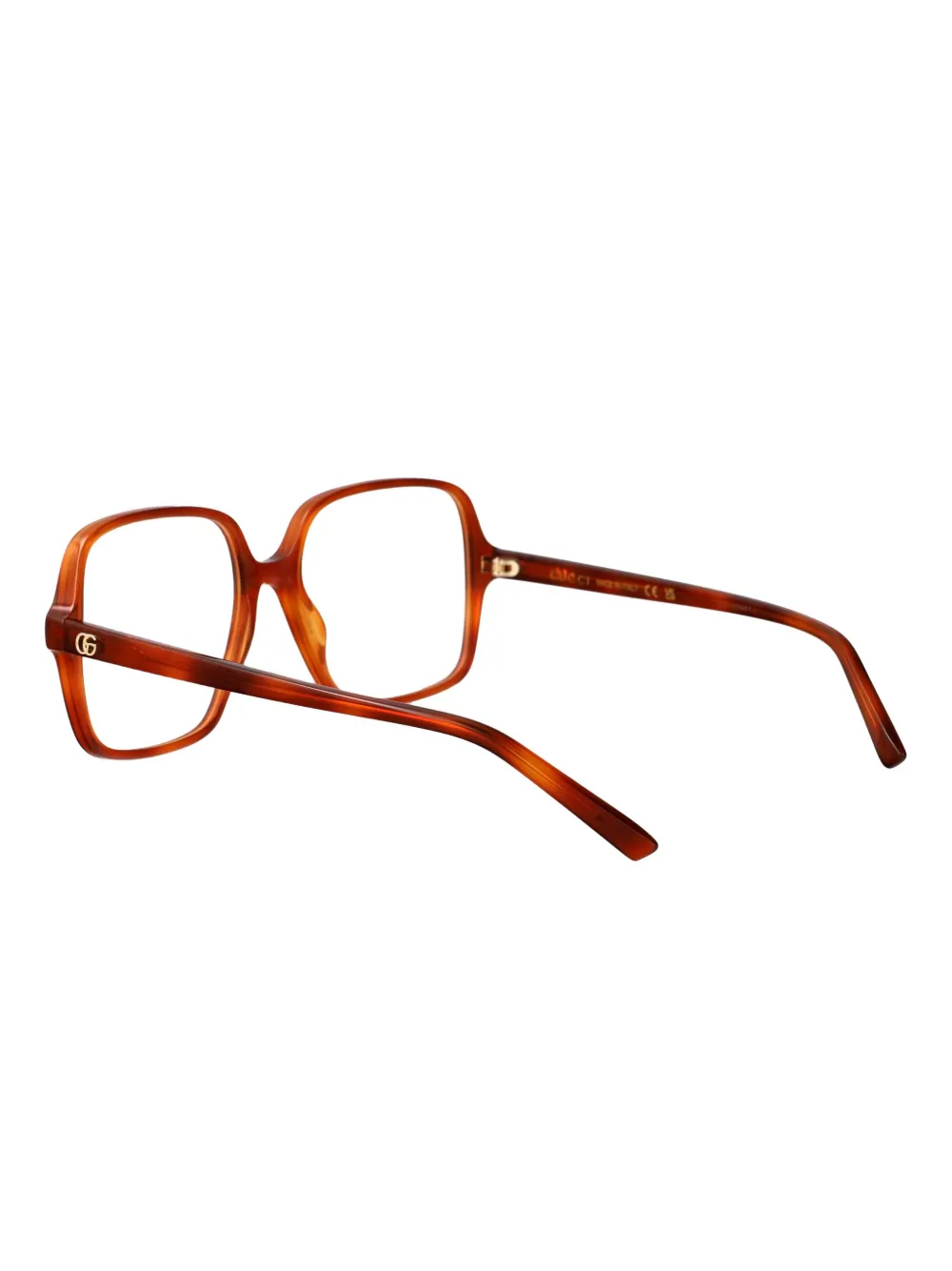 Gucci Eyewear GG1994O bril met geometrisch montuur Bruin