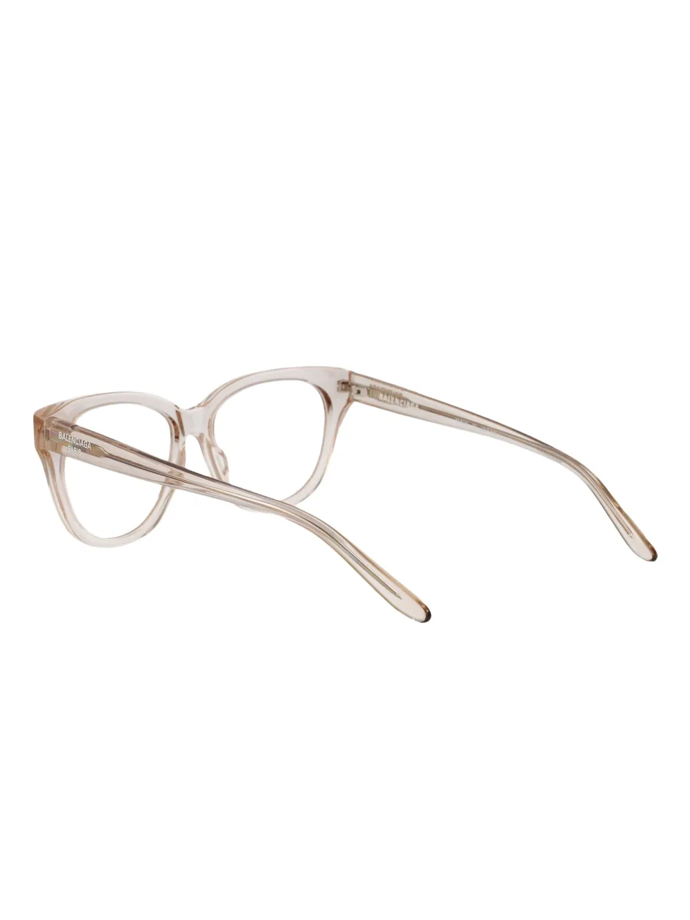 Balenciaga Eyewear Bril met cat-eye montuur Beige