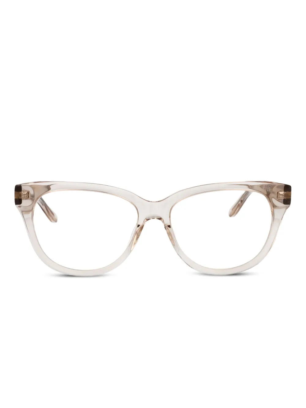 Balenciaga Eyewear Bril met cat-eye montuur Beige