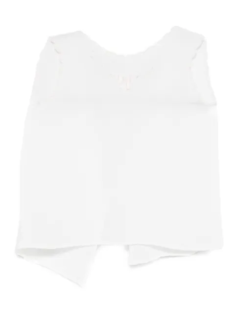 Mariella Ferrari embroidered top