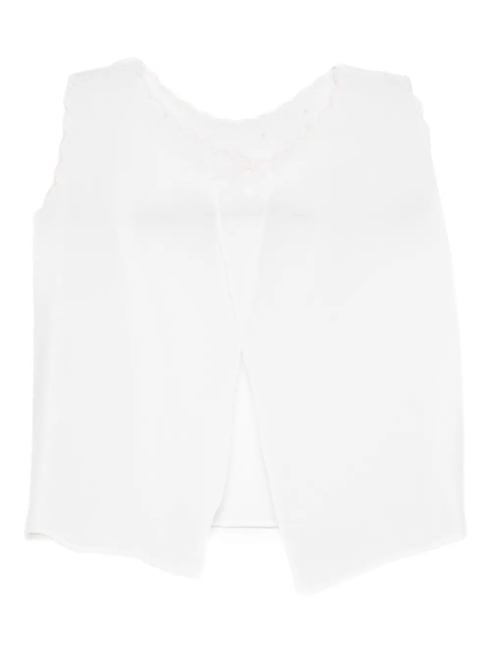 Mariella Ferrari Top met borduurwerk Wit