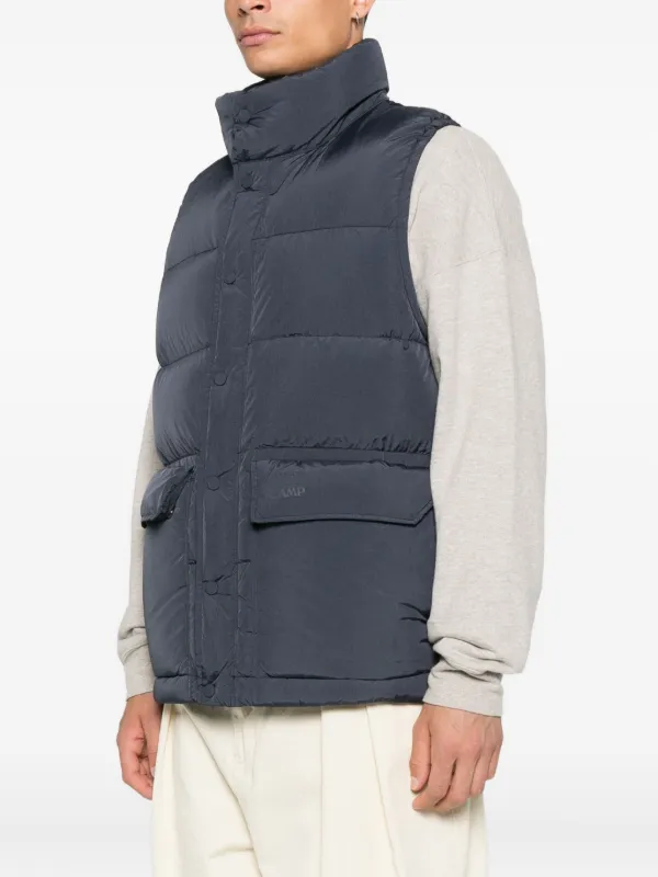 Maison Kitsuné パデッドベスト | ブルー | FARFETCH JP