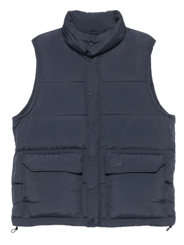 パデッドべスト Maison Kitsuné パデッドベスト | ブルー | FARFETCH JP