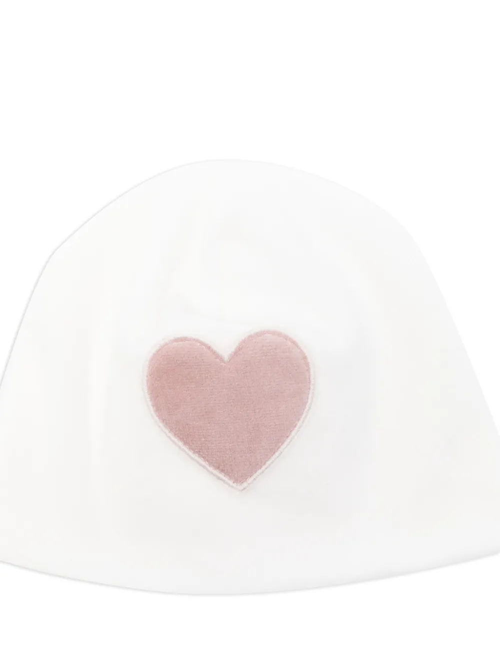 La Stupenderia Muts met hartpatroon Beige