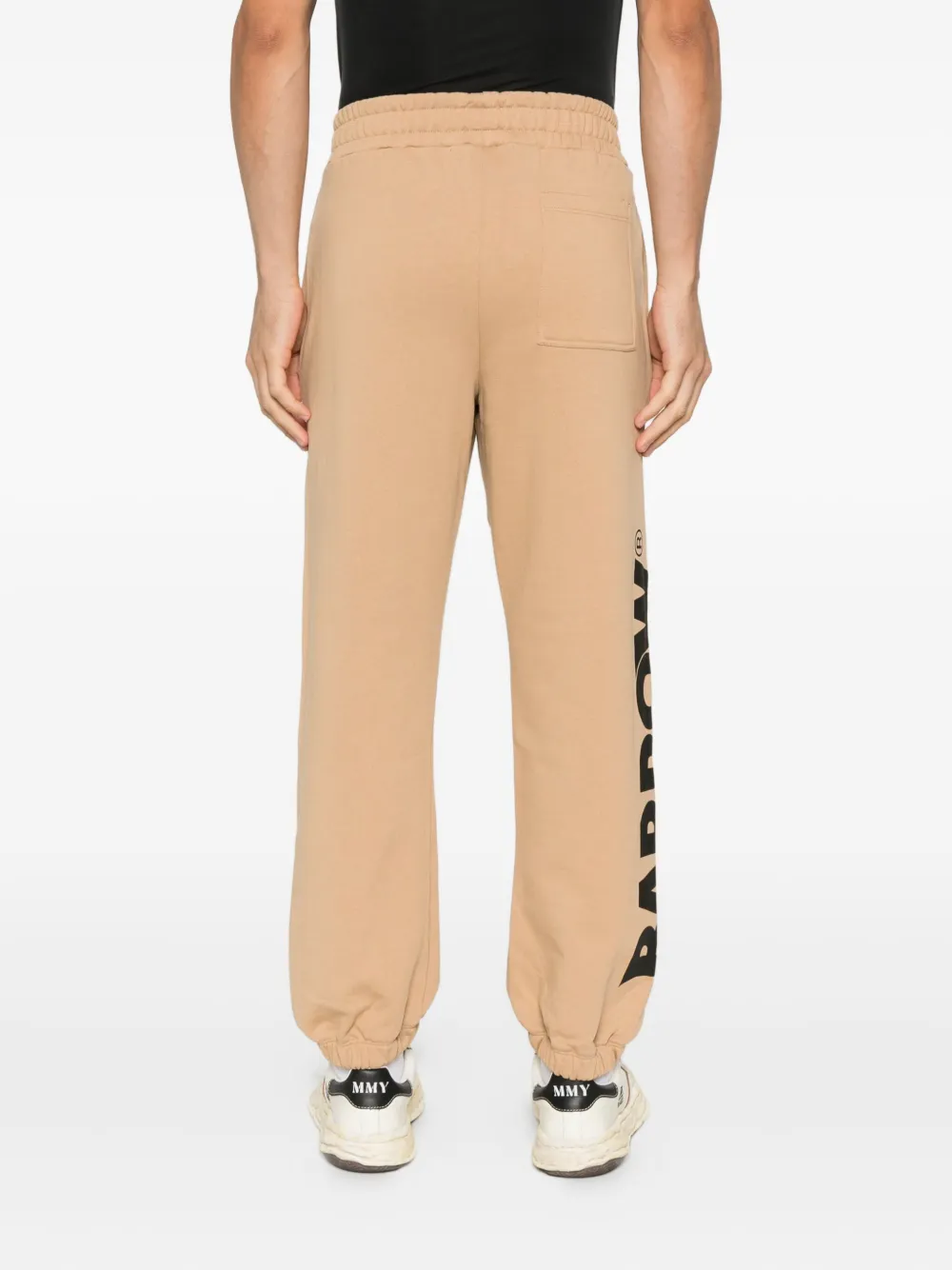 Barrow Logo-print Track Pants In Pink
