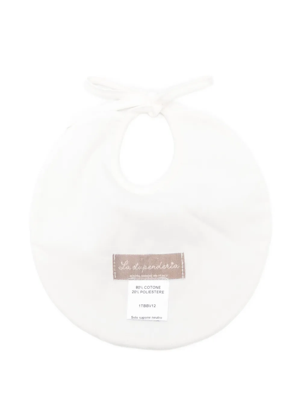 La Stupenderia heart-motif bib | Image 2