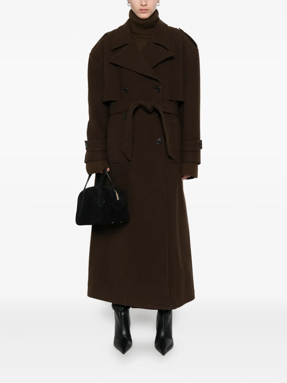 Le Sully Studio Coats In Brown
