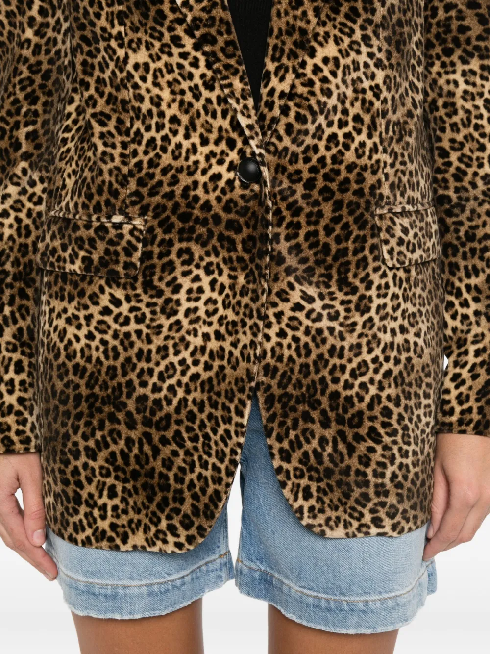 Tagliatore Leopard-print Blazer In Multi