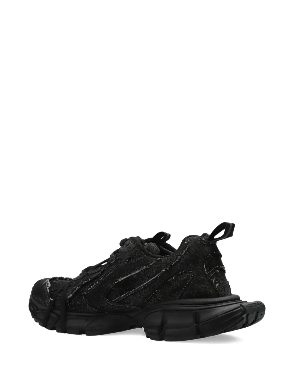 Balenciaga 3XL sneakers met gerafeld effect Zwart