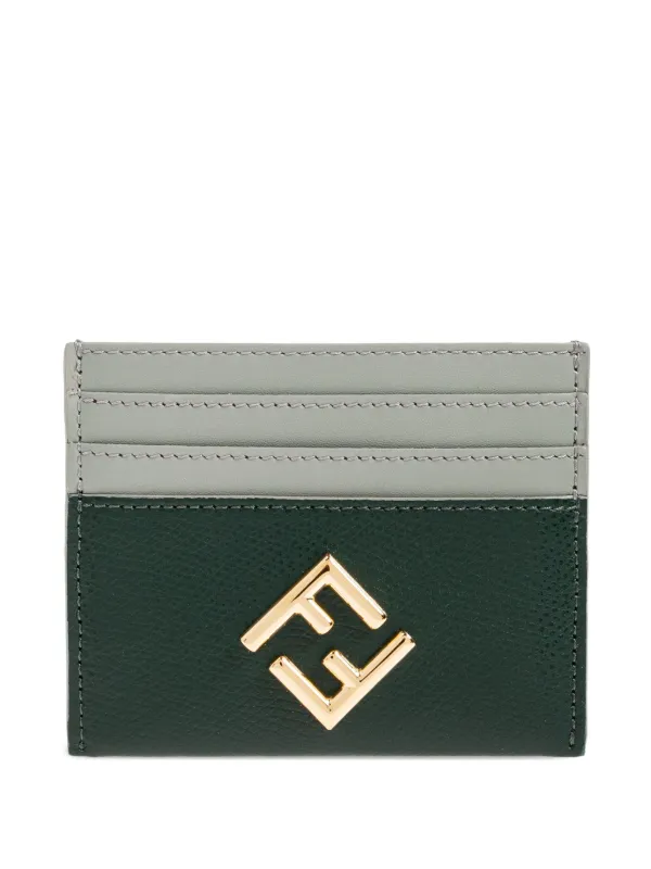 Fendi カードケース　ケース　モノグラム FENDI モノグラム カードケース | グリーン | FARFETCH JP