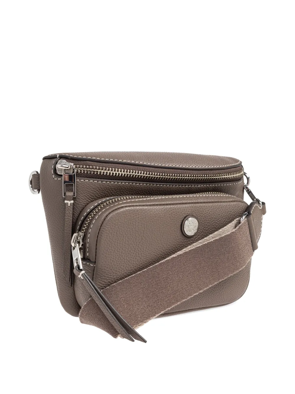 Tory Burch Kleine heuptas van bewerkt leer Grijs