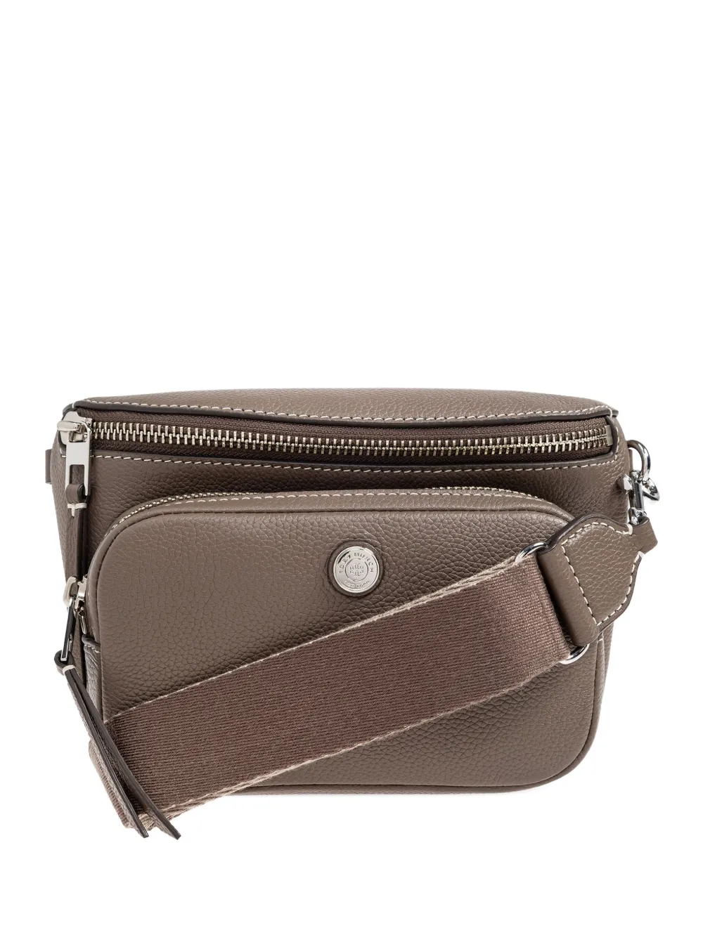 Tory Burch mini pebbled-leather belt bag - Grigio