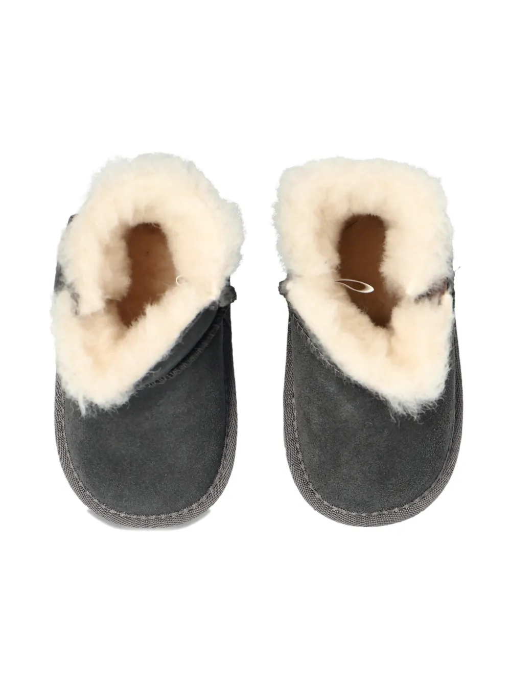 Emu Kids Suède laarzen met lammy afwerking Grijs