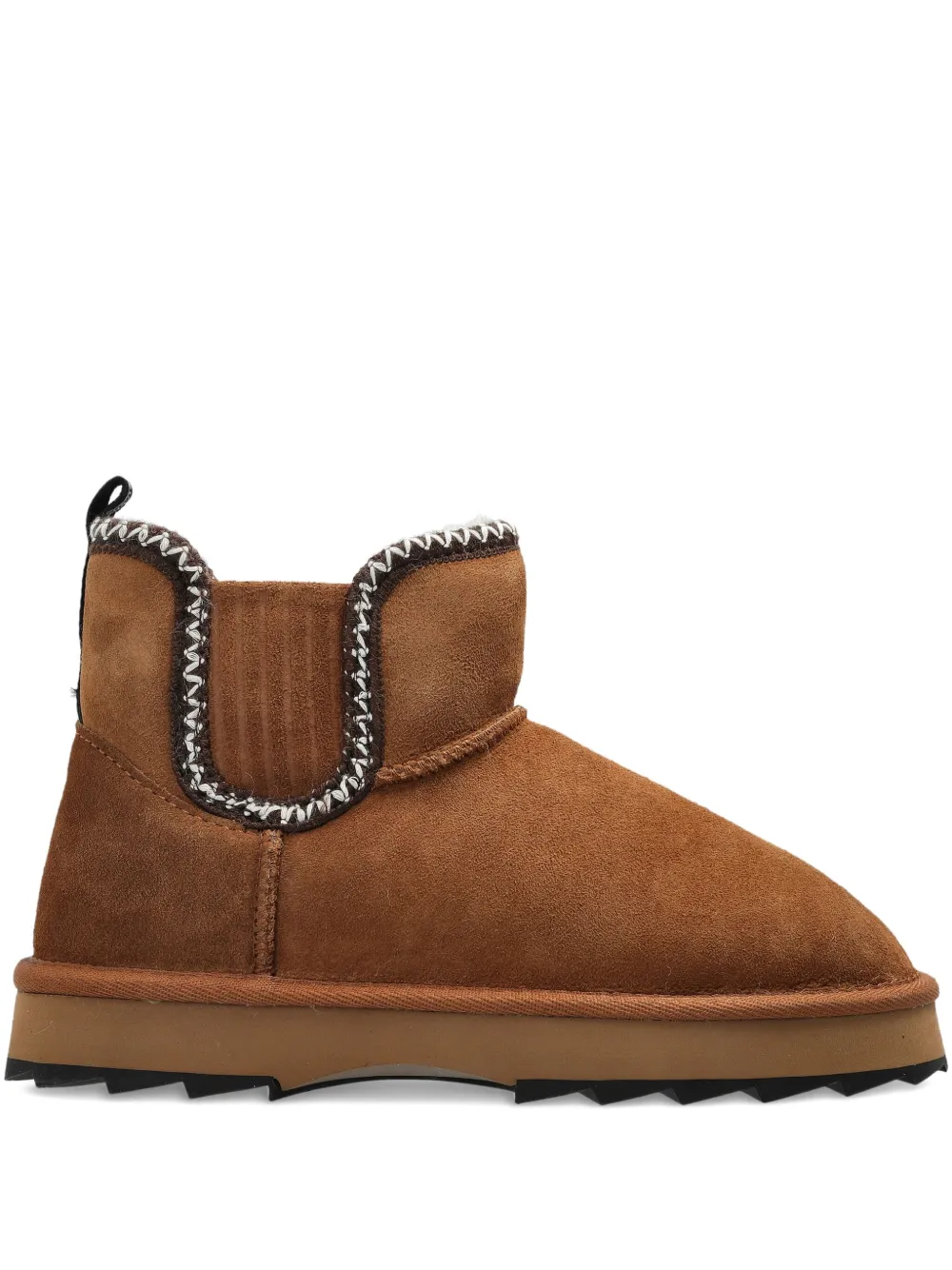 Emu Australia Suede Boots In Brown