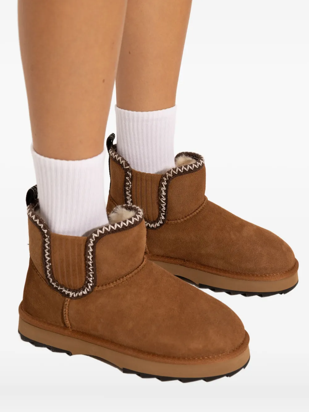 Emu Australia Suede Boots In Brown