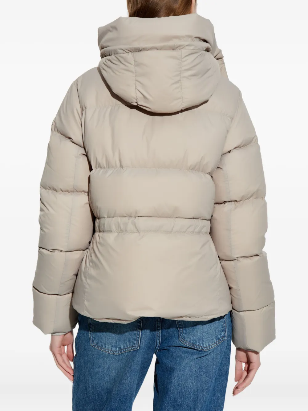 Canada Goose Montgomery Hooded Puffer Jacket In Neutral