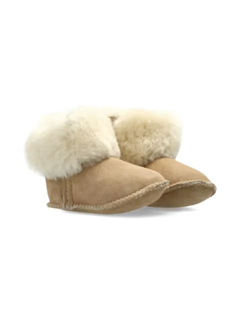 Emu Kids fur-lined suede boots