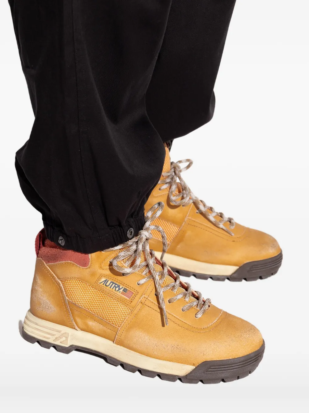 Autry Lace-up High-top Sneakers In Brown