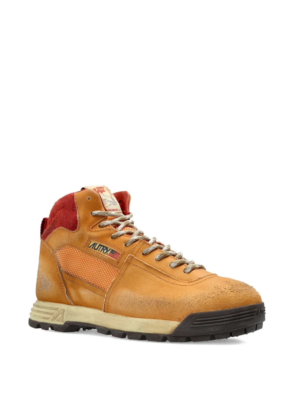 Autry Lace-up High-top Sneakers In Brown