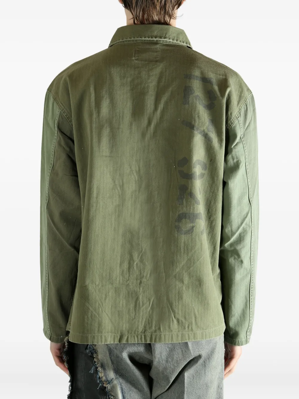 Polo Ralph Lauren Chest-pocket Jacket In Green