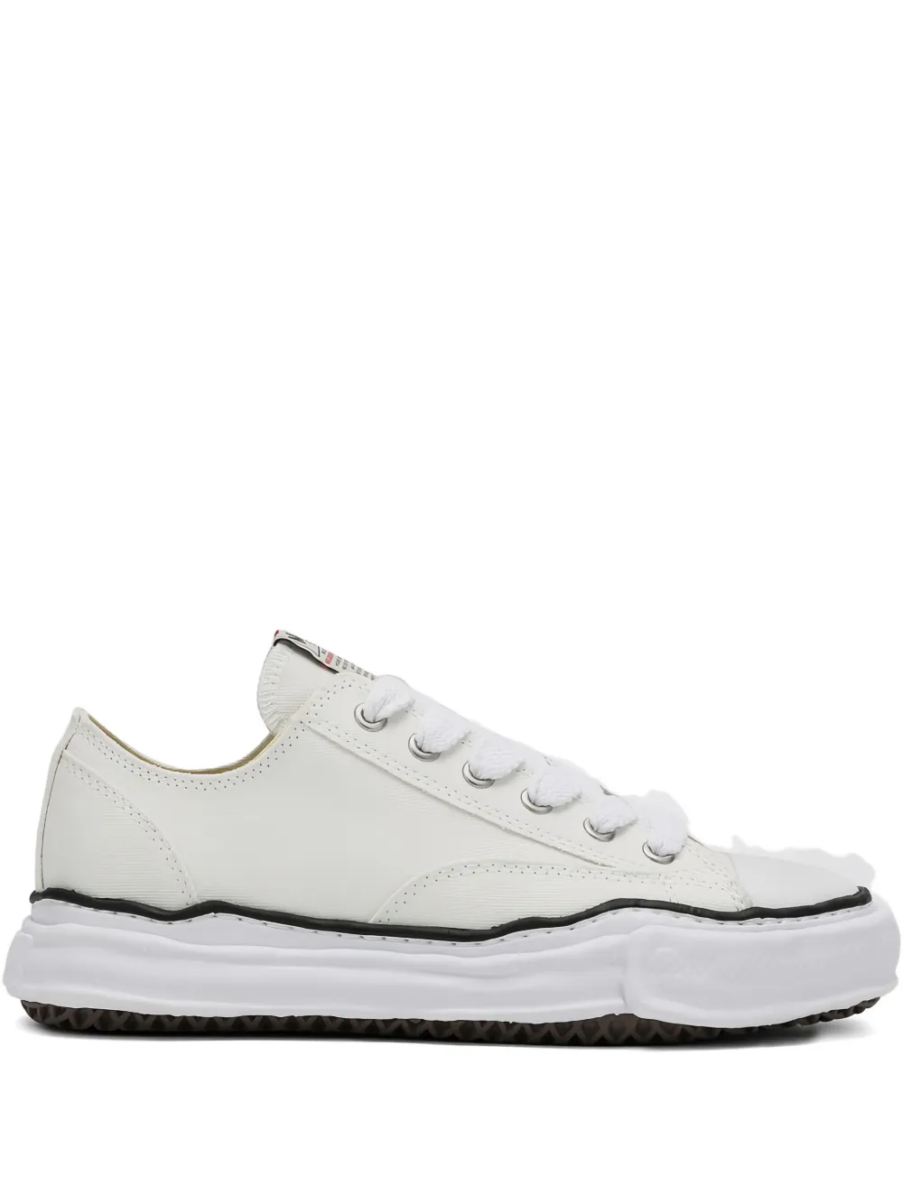 Maison MIHARA YASUHIRO Lace-up platform sneakers Wit