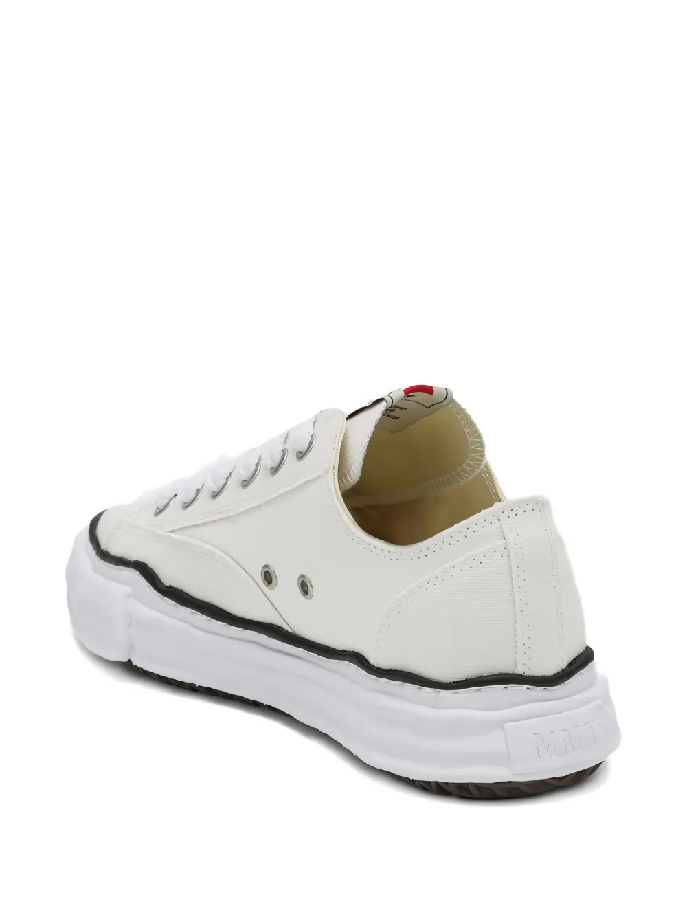 Maison MIHARA YASUHIRO Lace-up platform sneakers Wit
