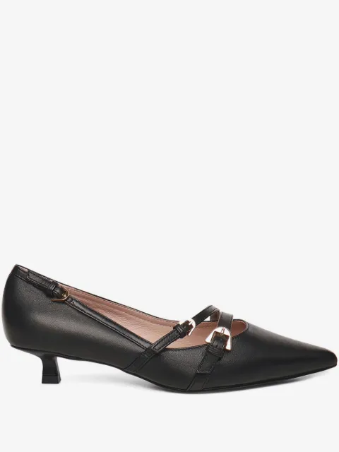 Coccinelle zapatillas Fernanda con tira y hebilla