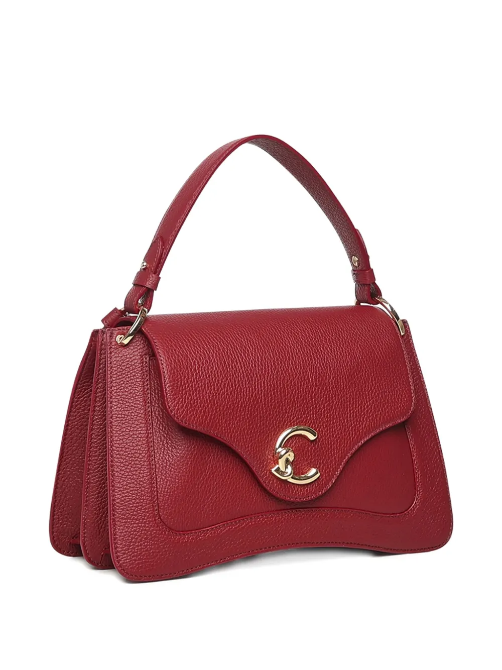 Coccinelle Red Leather Women Handbag In Red