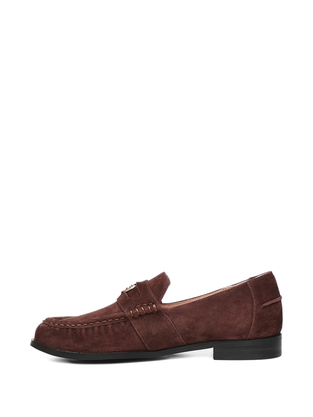 Coccinelle Suede Loafers C-penny Loafer Suede In Brown