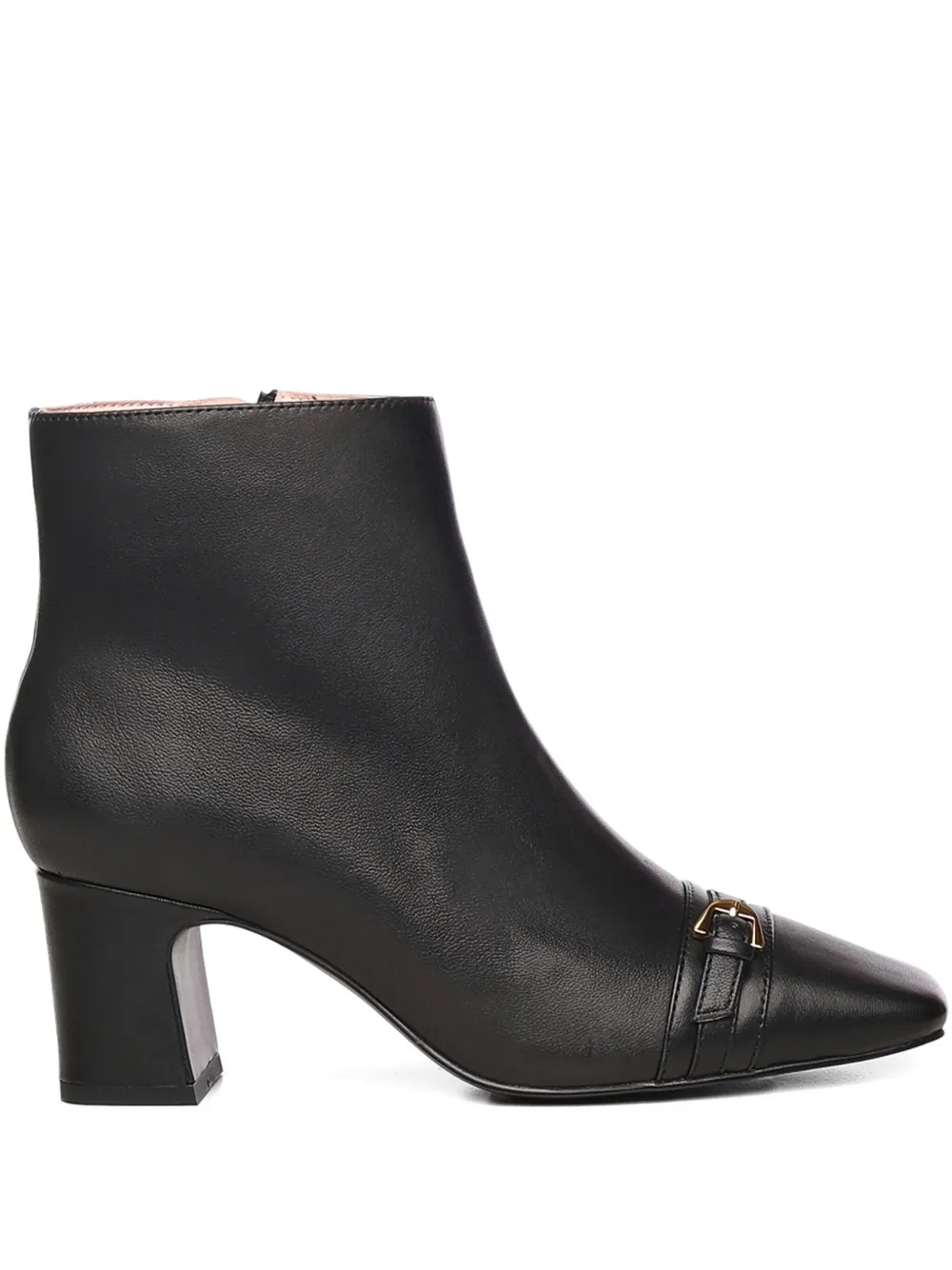 Coccinelle 60mm Nadja Buckle-detail Boots In Black