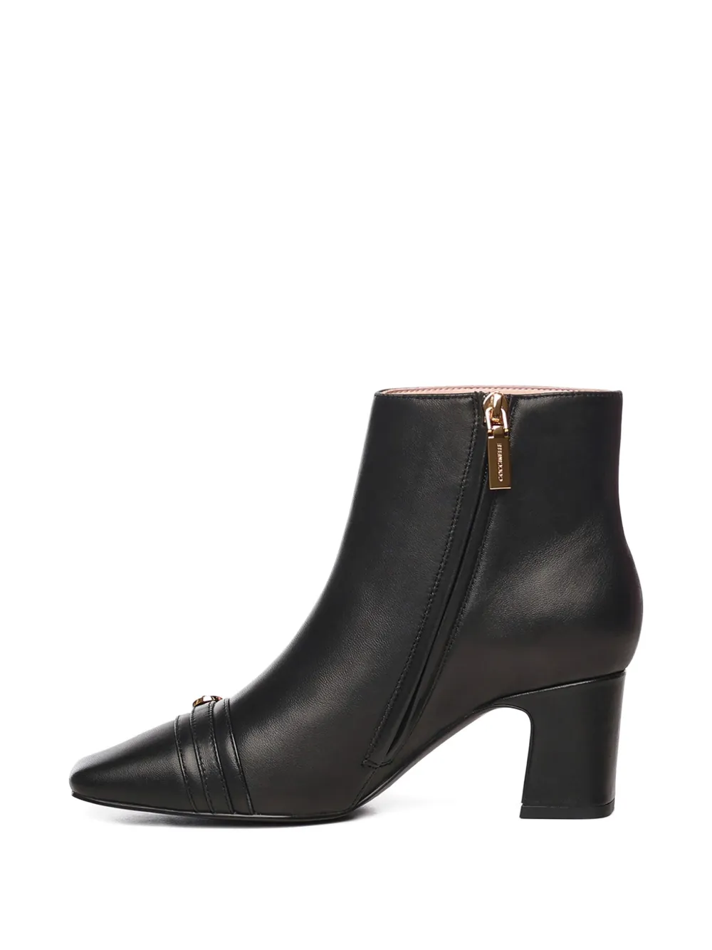 Coccinelle 60mm Nadja Buckle-detail Boots In Black