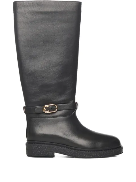 Coccinelle botas con correa y hebilla