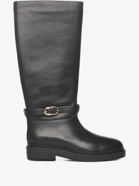Coccinelle botas con correa y hebilla