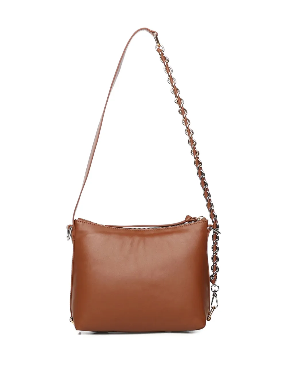 Coccinelle zip-up shoulder bag - Bruin